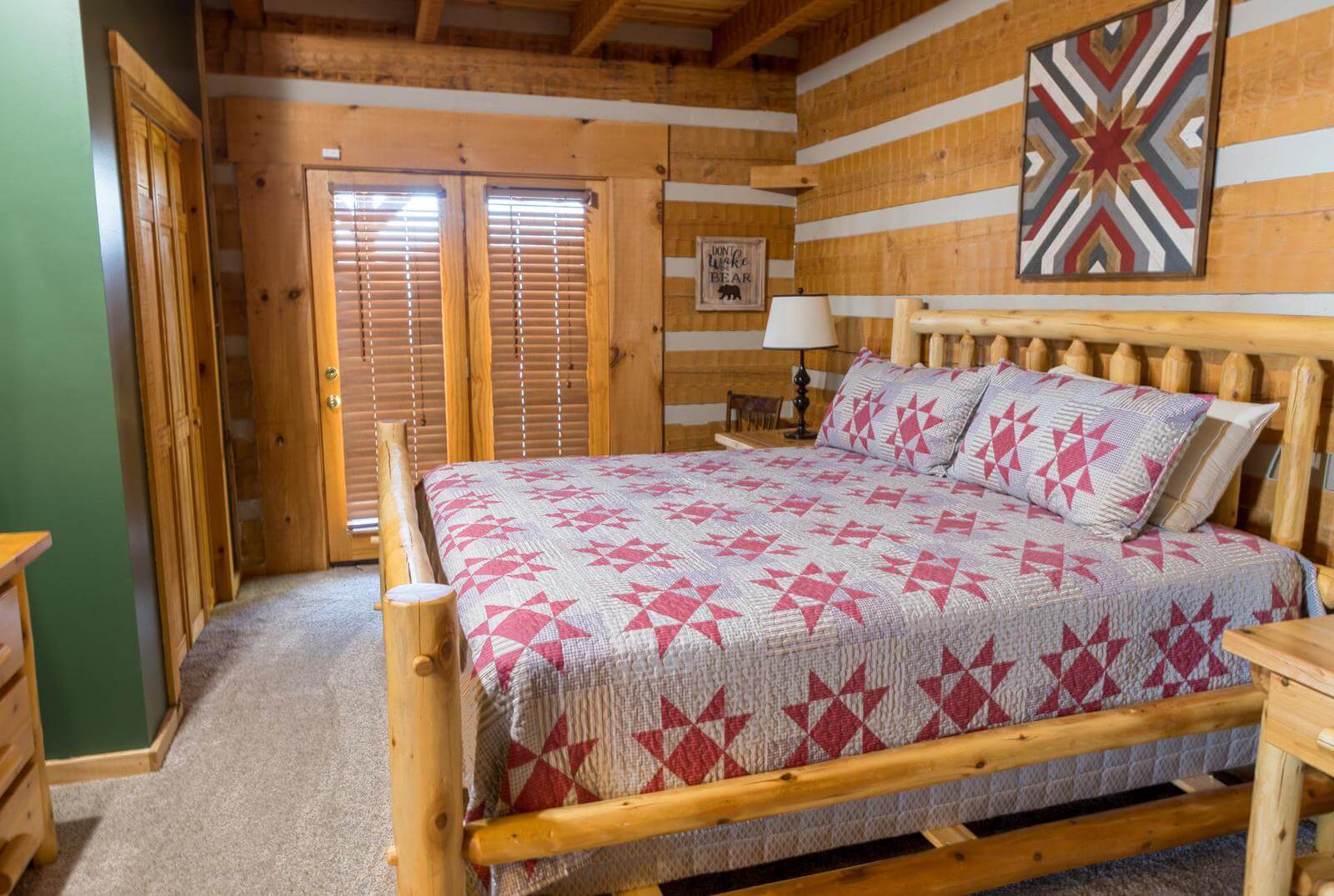 Cabin Rental Bedroom