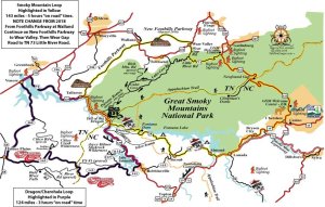 GSMNP Map